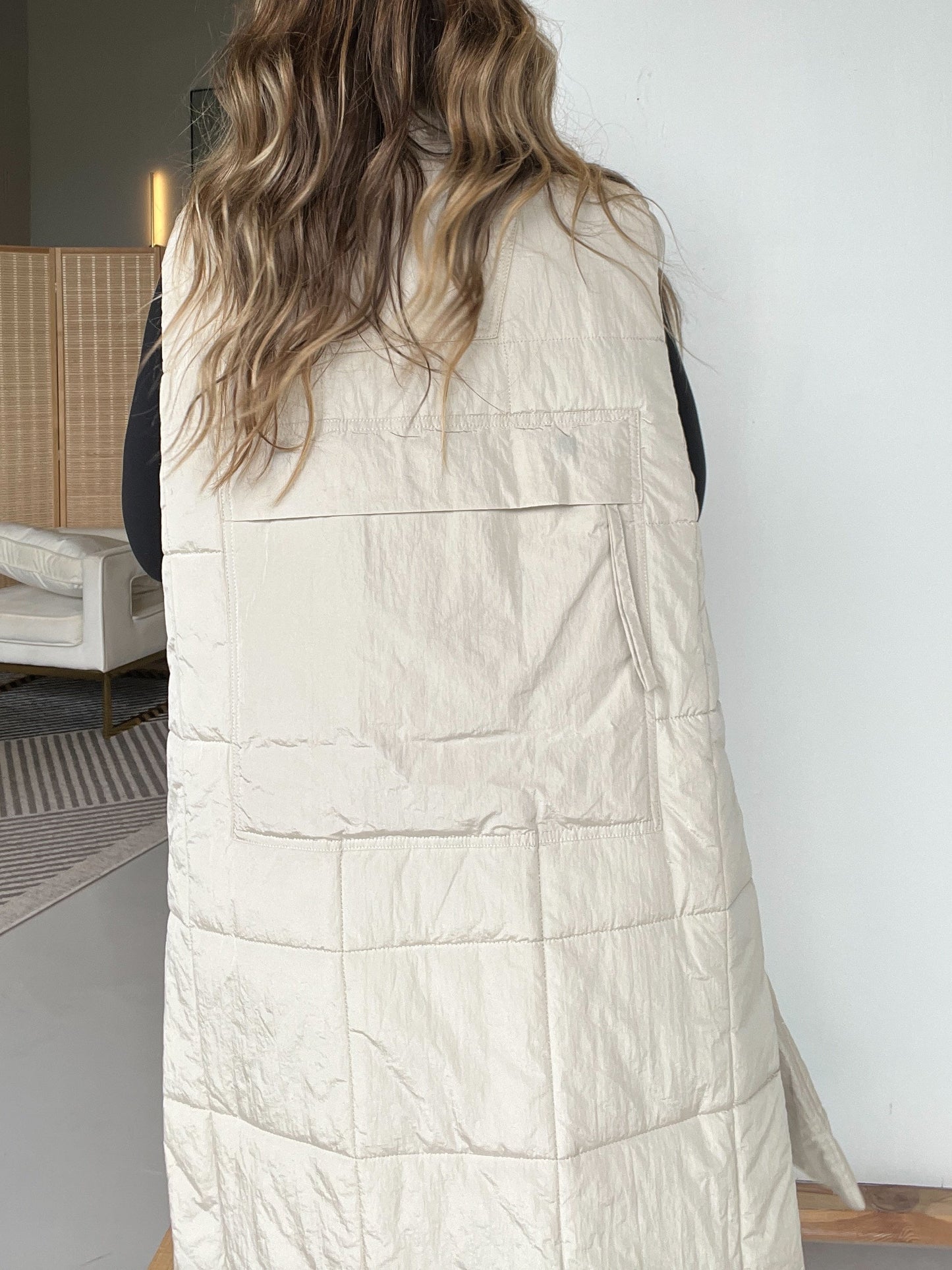 Women's Oversized Zipper Long Vest (Buy 2 Free Shipping)